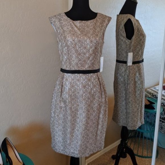 NWT / Helen Berman London / Lace Overlay Dress - Picture 1 of 7